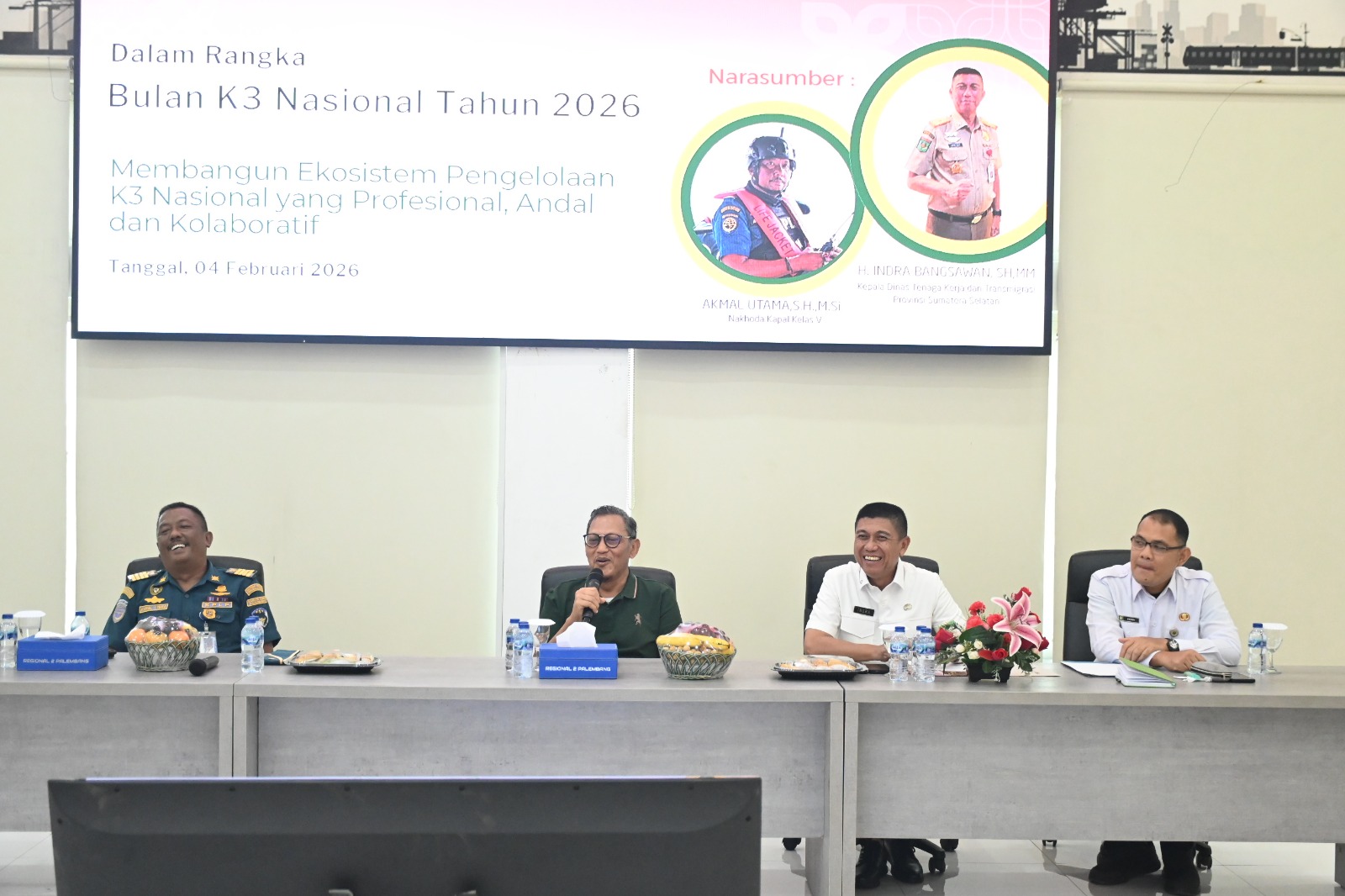 Bangun Lingkungan Kerja Aman dan Sehat, Pelindo Reg 2 Palembang Gelar Forum K3 2026