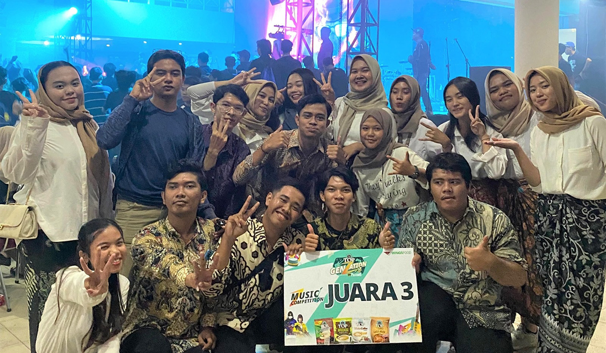 MANTAP, Bidarians Choirs UBD Palembang Raih Juara 3 Music Competition Present Top Coffe and Prambors