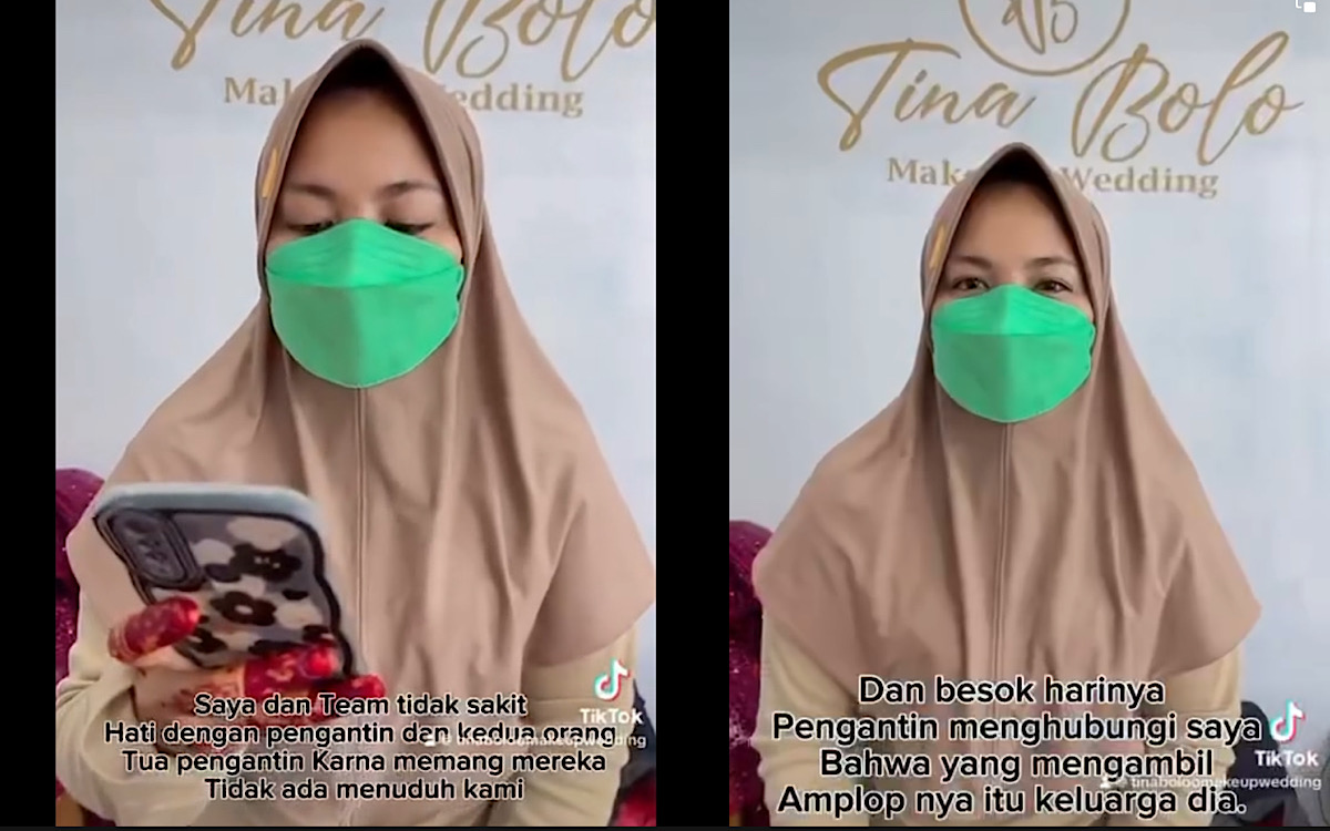 Alamak, Tukang Rias Ternyata Kena ‘Fitnah’ yang Ambil Amplop di Kamar Pengantin Ternyata Saudaranya Sendiri   