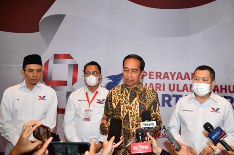 Prediksi Partai Perindo Bakal Jadi Partai Besar, Jokowi Puji Keampuhan Mars Perindo: Masif & Berpengaruh!