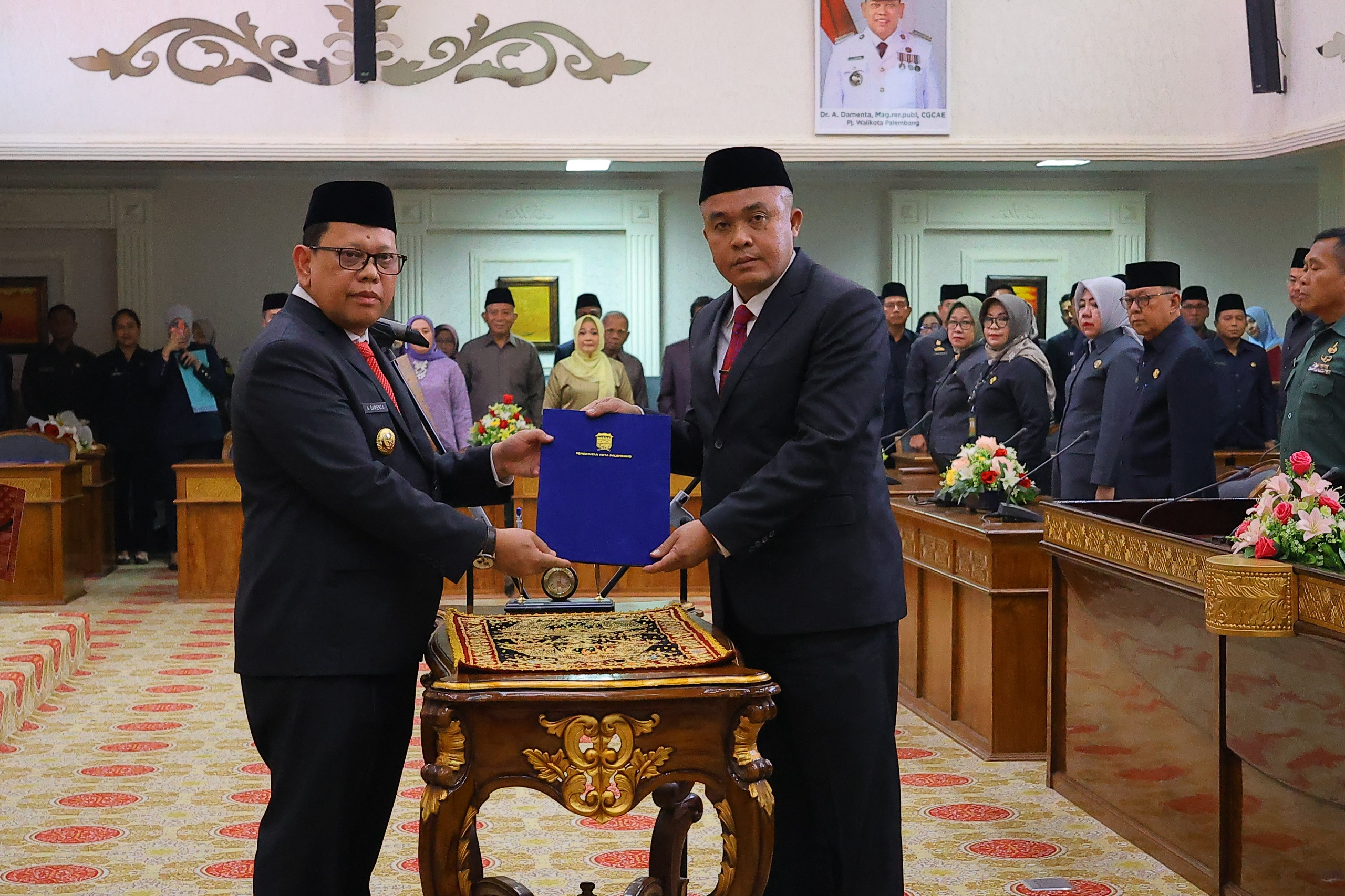 Pj Wali Kota Minta Aprizal Hasyim Gerak Cepat Benahi Berbagai Permasalahan Kota Palembang