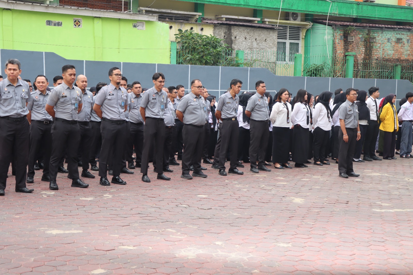 Kemenkum Sumsel Tingkatkan Disiplin dan Integritas melalui Apel Pagi