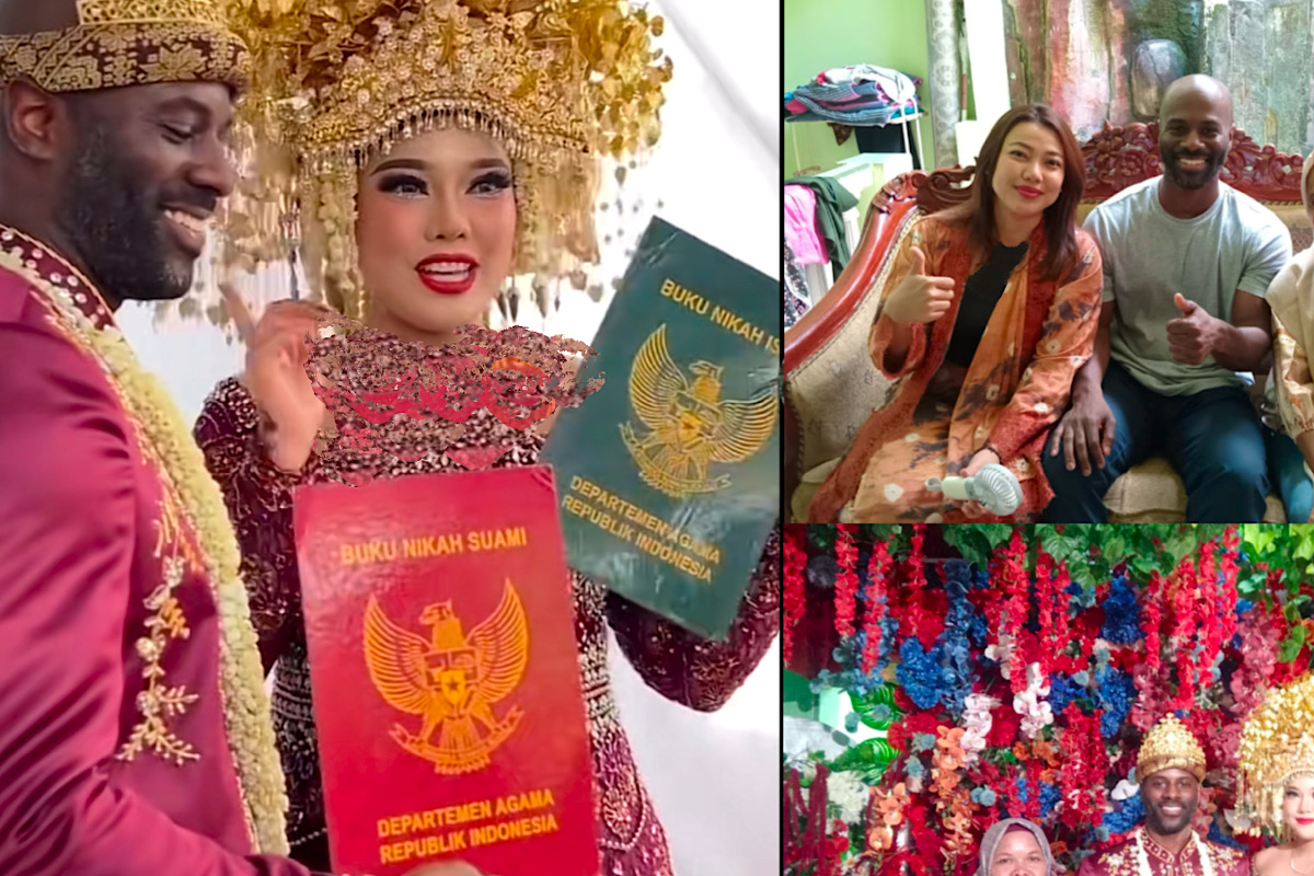 Viral Pria New York Nikahi Gadis Meranjat, Netizen: Cikal Bakal Pemain Timnas Indonesia