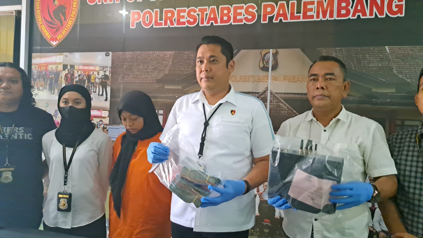 Pelaku Pembobol Brankas Minimarket di Jalan Panca Usaha Palembang Ternyata Karyawati Sendiri
