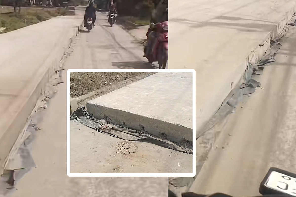 Miris, Dowel Coran Jalan Talang Kepala Dicuri Rayap Besi, Netizen: Lagian Besinya Kok Pendek-pendek