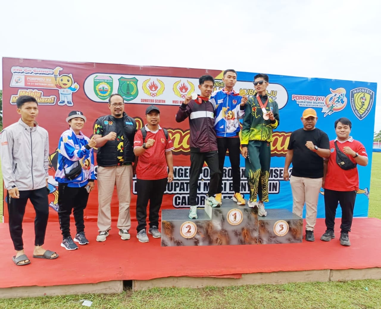 Atletik 10.000 Meter Sumbang Medali Emas untuk Kontingen Ogan Ilir di Hari ke-9 Porprov XV Sumsel