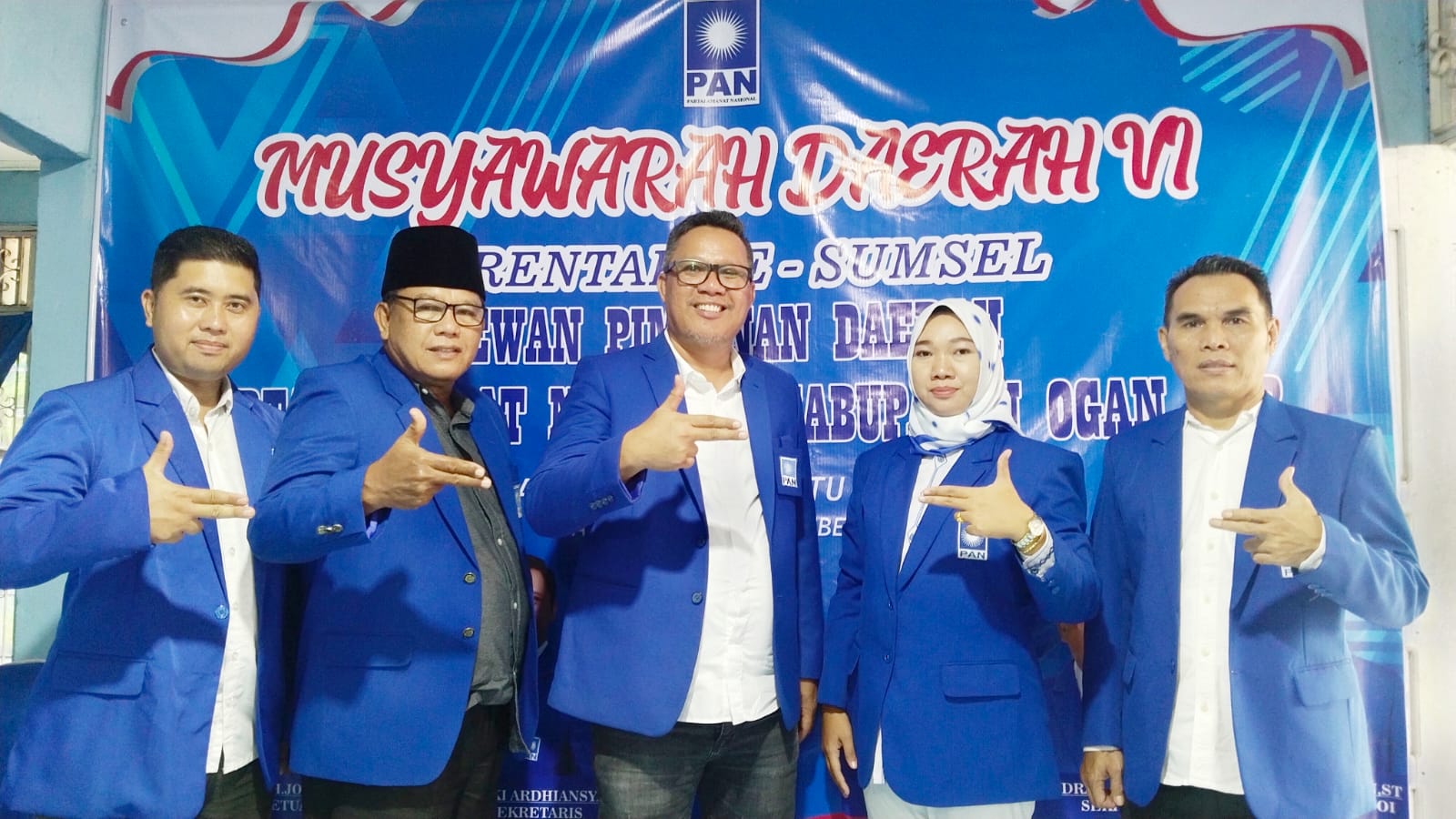 Kembali Jadi Ketua DPD PAN Ogan Ilir, Arsudin Ruslan Bertekad Rebut Kembali Pimpinan DPRD OI