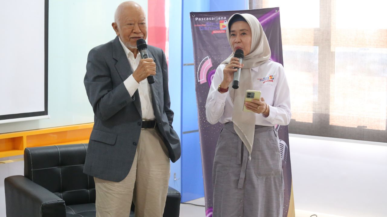 Program Pascasarjana UBD Palembang Gelar Talk With Professor Series