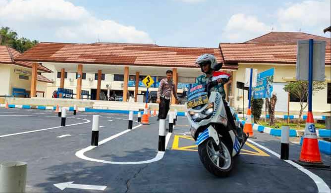 Tes Sirkuit Baru, Permohonan SIM C di Polres Prabumulih Meningkat 10 Persen