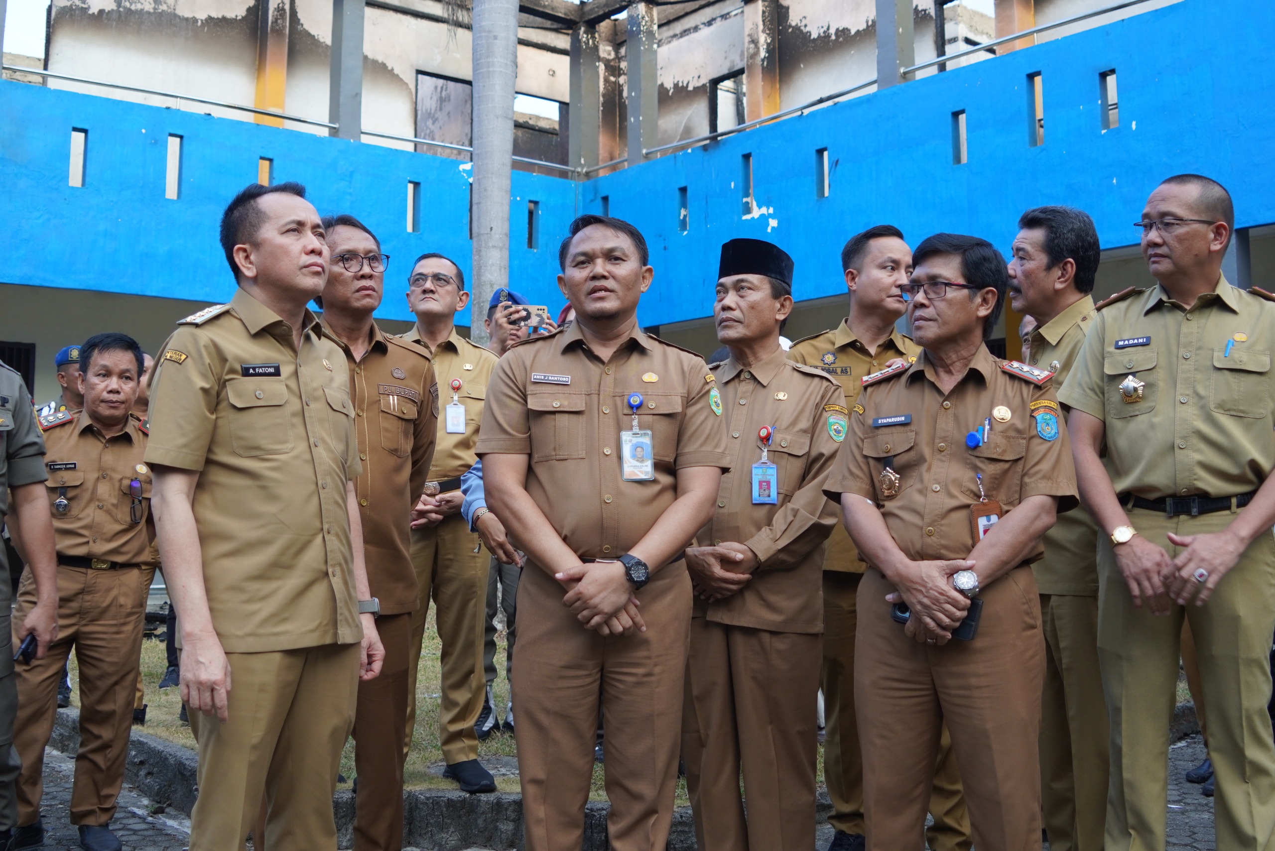 Pemprov Sumsel Berikan Bantuan Rp 2 Miliar Perbaiki Asrama SMA Negeri 3 Unggulan Kayuagung yang Terbakar