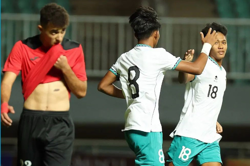 Hasil Kualifikasi Piala Asia U-17 2023: Kalahkan Palestina, Timnas U-17 Indonesia Kembali ke Puncak Klasemen