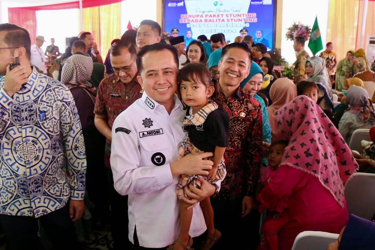 Wow! Sumsel Jadi Daerah yang Berhasil Turunkan Stunting-Kemiskinan Ektrem Tercepat di Pulau Sumatera