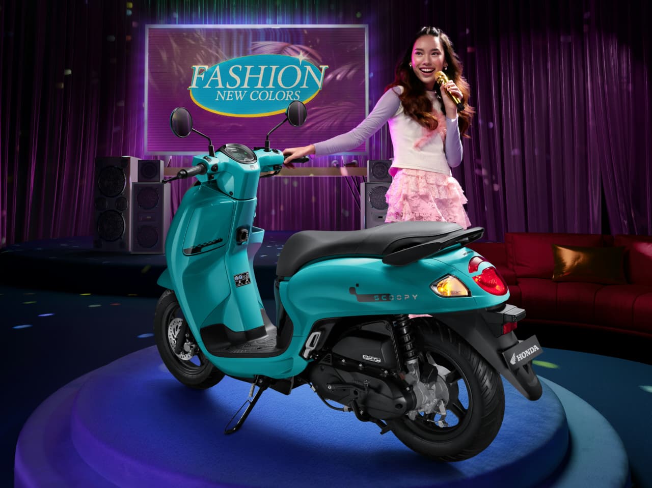 Siap Jadi Trendsetter Baru, Skutik Retro New Honda Scoopy Kini Makin Stylish