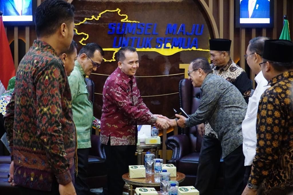 Pj Gubernur Agus Fatoni Ajak Pimpinan Muhammadiyah Sumsel Bersinergi Bersama Pemerintah Mmembangun Daerah