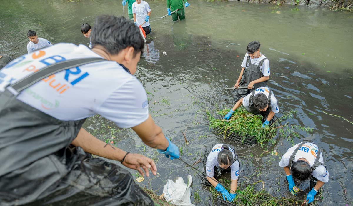 BRI Peduli Jaga Sungai Jaga Kehidupan, Edukasi Masyarakat Menjaga Kebersihan Sungai dan Hijaukan Lingkungan