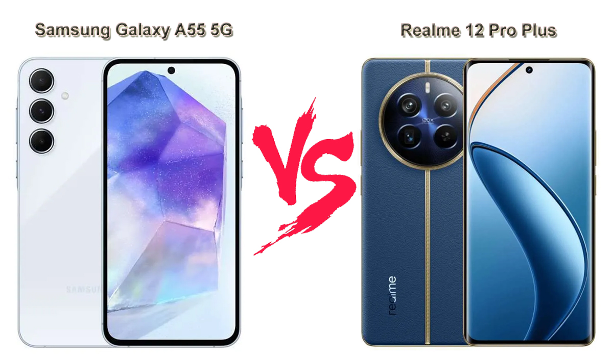 Harga Rp5 Jutaan Desain Mewah dan Elegan! Samsung Galaxy A55 5G vs Realme 12 Pro Plus, Worth It Mana?