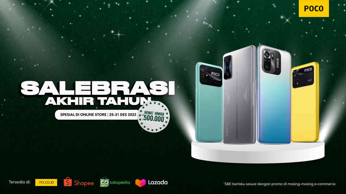 4 Rekomendasi Smartphone POCO Harga Paling Ekstrem untuk Rayakan Keseruan Akhir Tahun yang Maksimal