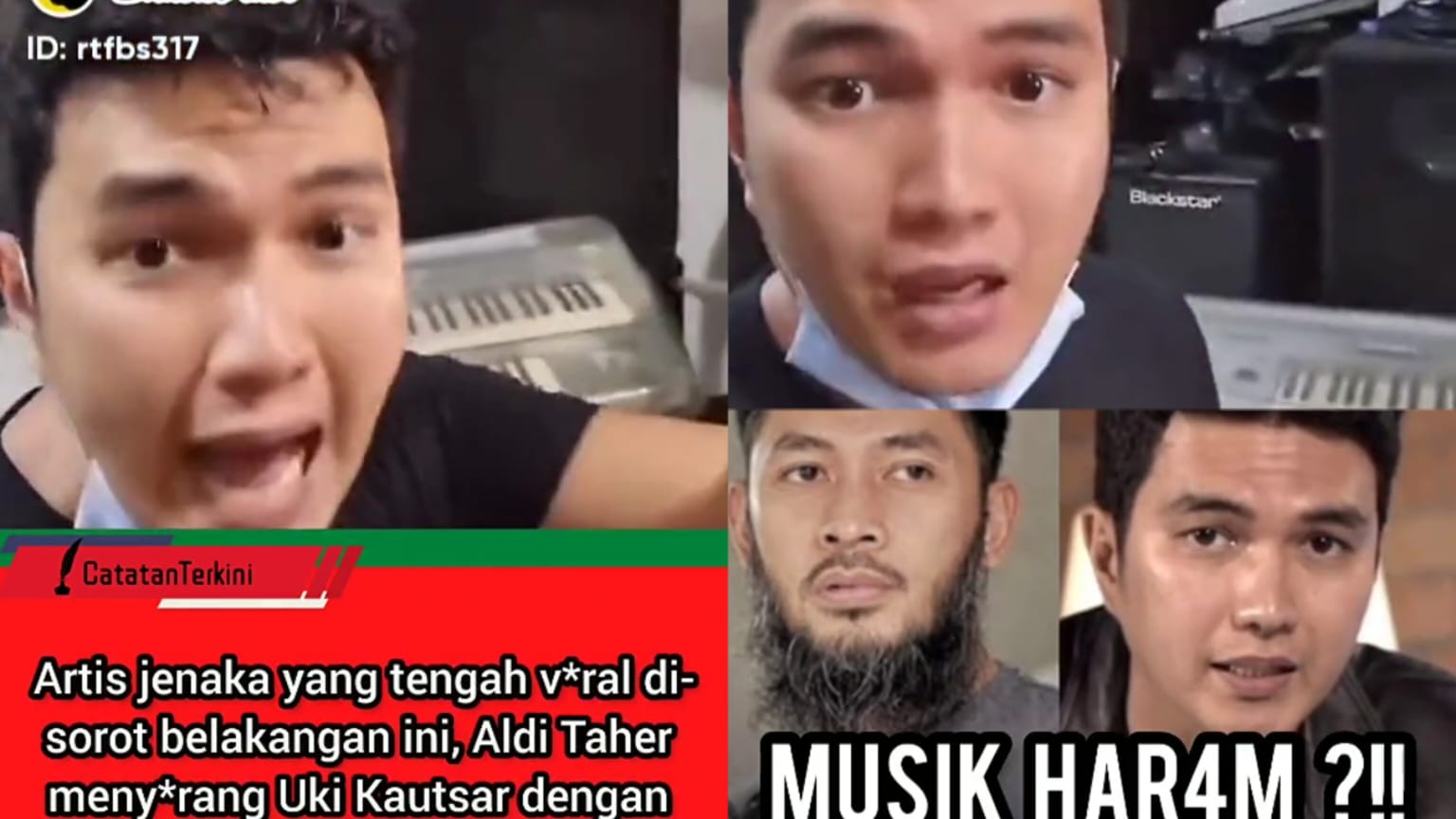 Tersinggung Gegara Disebut Musik Haram, Aldi Taher Ajak Ribut Uki Eks Grup Band Noah?