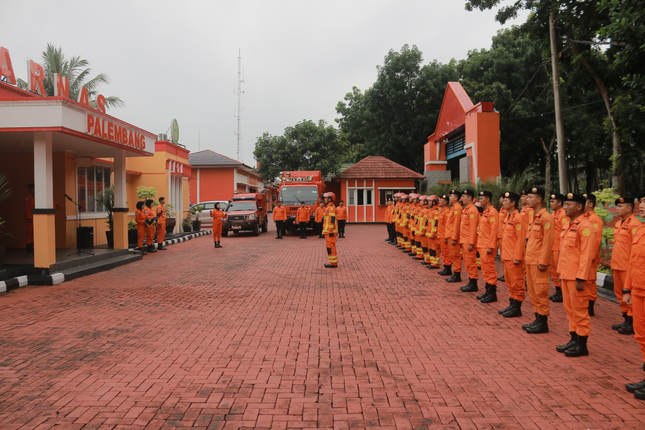 Puluhan Personel SAR Palembang Disebar di Posko Siaga Khusus Selama Libur Nataru 2024/2025