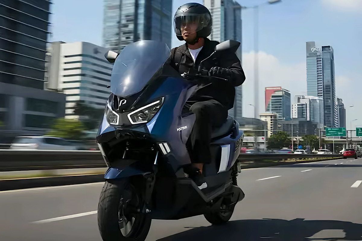 Fitur Unik Molis Polytron Fox 350, Ngerem Bukan Hanya Buat Berhenti Tapi Juga Ngecas 