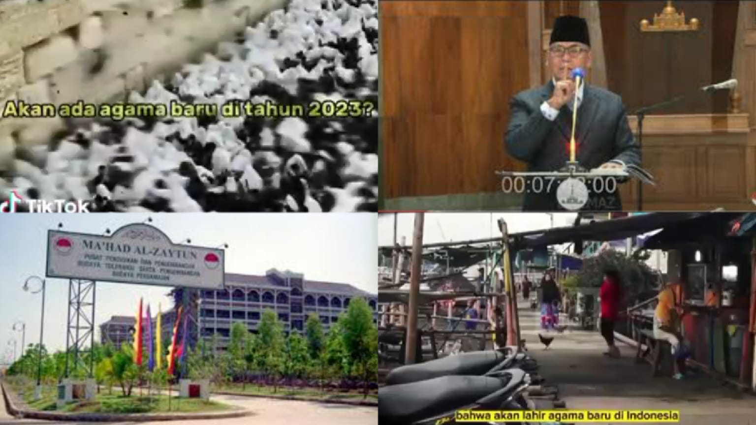 GAWAT! Indonesia Diprediksi Akan Miliki Agama Baru di Tahun 2023, Netizen Curigai Ponpes Al Zaytun?