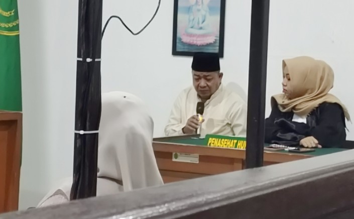 Korupsi DD Untuk Kawinan Anak, Samsul eks Kades Lirik OKI Malu Tak Berani Tatap Wajah Istri