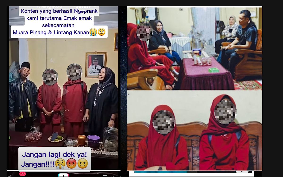 Bikin Panik, Penculikan Anak SD di Empat Lawang Ternyata Prank 2 Cewek SMA, Keduanya Bikin Video Minta Maaf