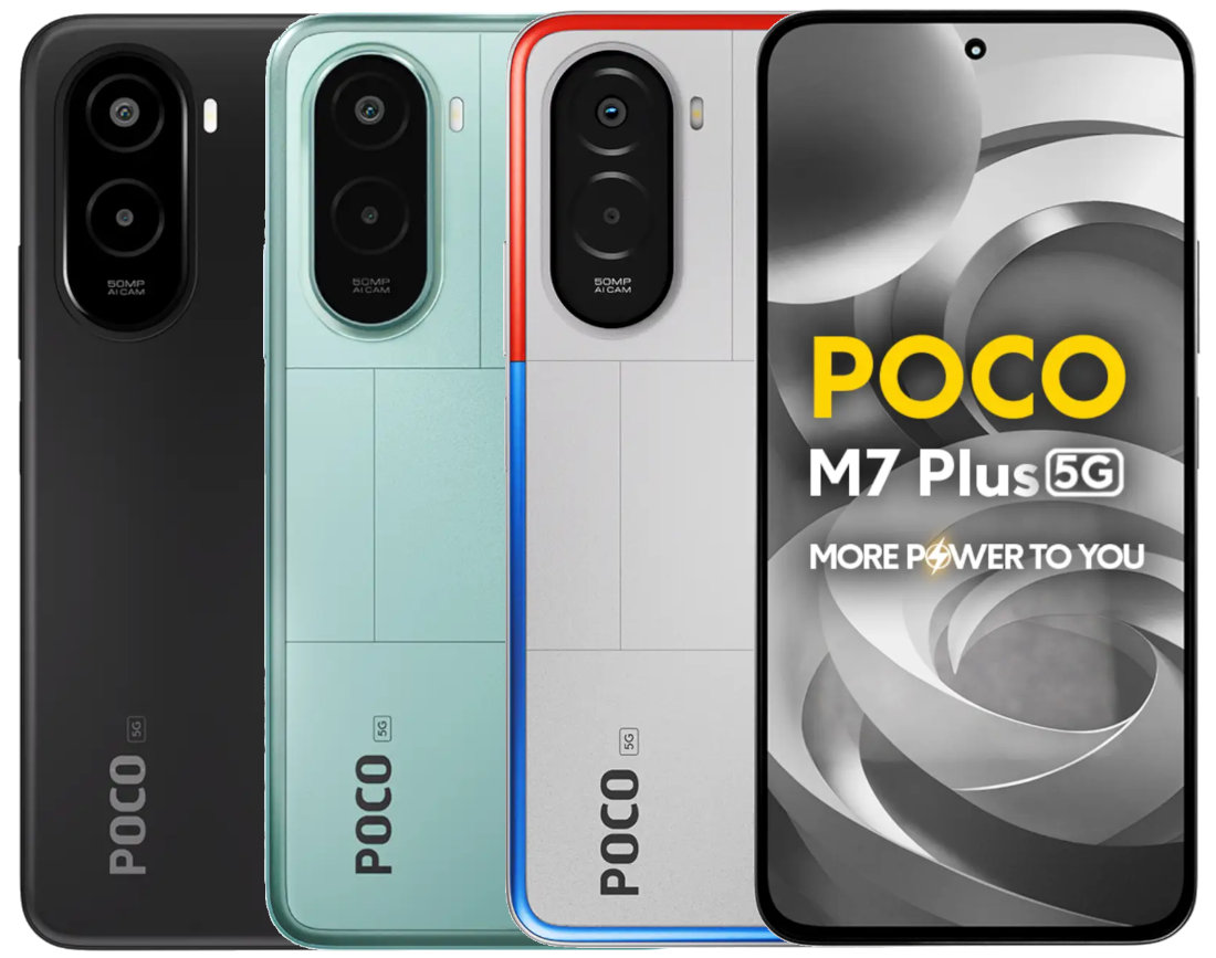 POCO M7 Plus Dibekali Baterai Jumbo 7000 mAh Mendukung Konektivitas 5G 