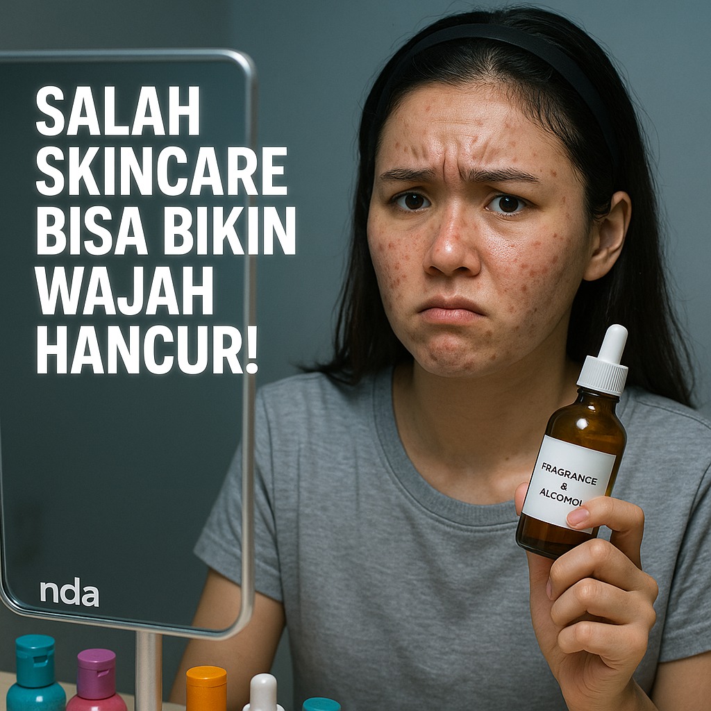 Salah Pilih Skincare Bisa Bikin Wajah Hancur, Ini Kandungan yang Harus Dihindari!