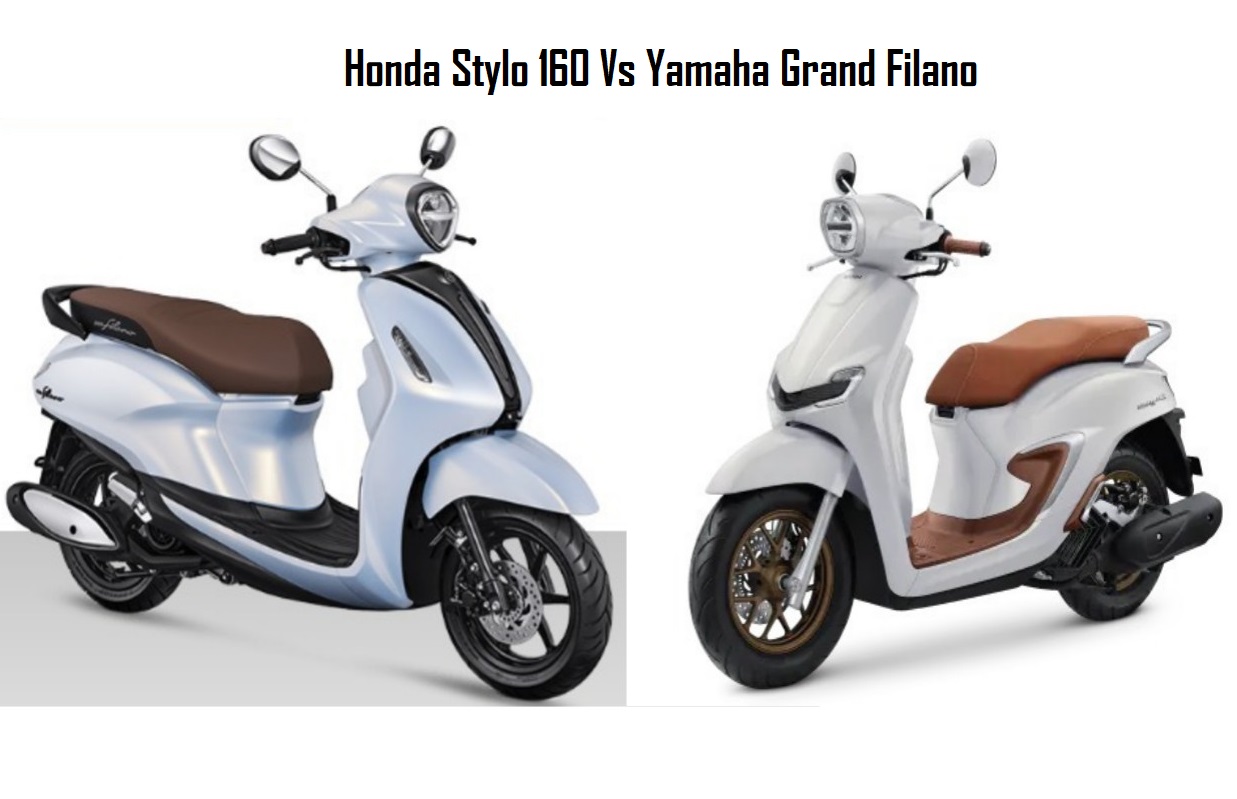 Honda Stylo 160 Vs Yamaha Grand Filano, Skutik Retro Modern Mana yang Lebih Menarik?
