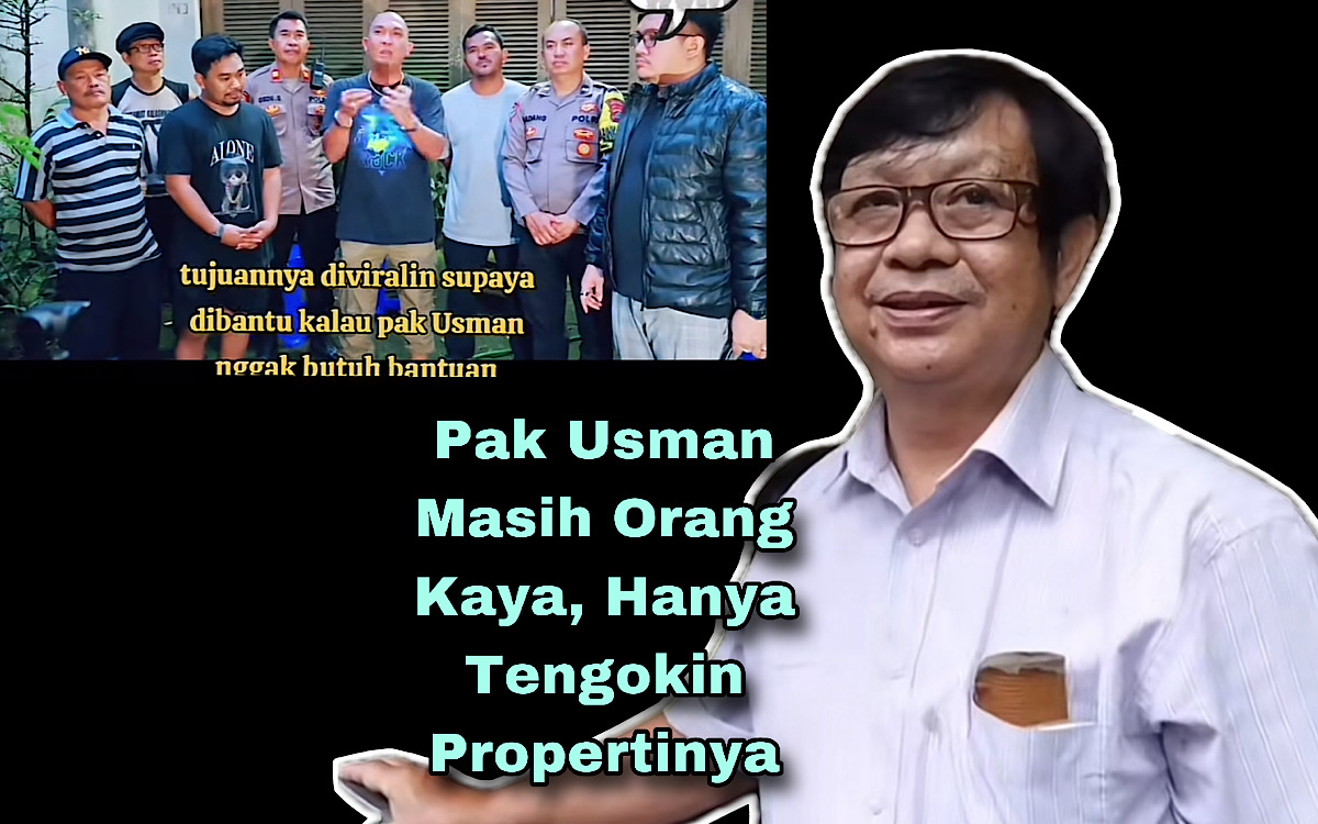 Pak Usman Ternyata Masih Miliarder, Keluarga Siap Bersihkan Rumahnya dan Bersedia Dikontenin Jika Sudah Rapi 