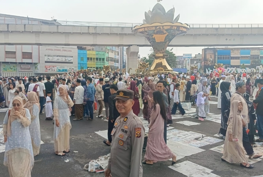 Lebih dari 9.500 Masjid Diamankan, Sholat Id di Sumsel Lancar