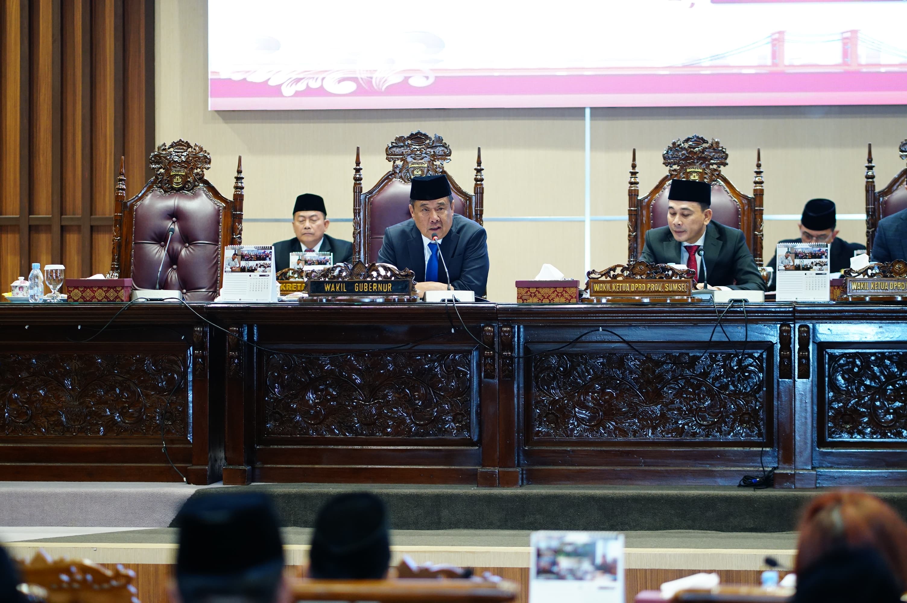 Tanggapan Wakil Gubernur Sumsel atas Pandangan Fraksi DPRD dalam Rapat Paripurna XV Terkait Raperda APBD 2024
