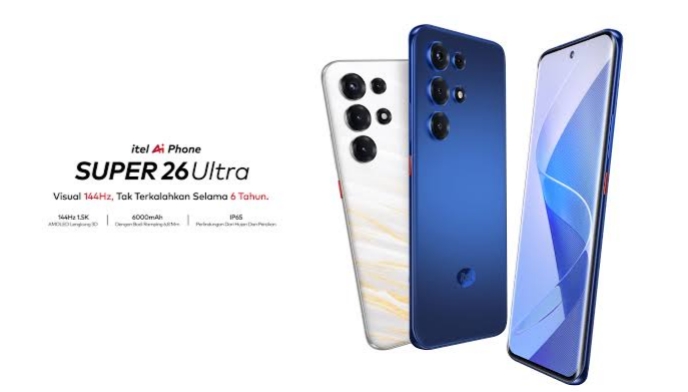 Itel Super 26 Ultra Mengusung Kapasitas Baterai Besar dengan Keunggulan Fitur Pengisian Daya Cepat