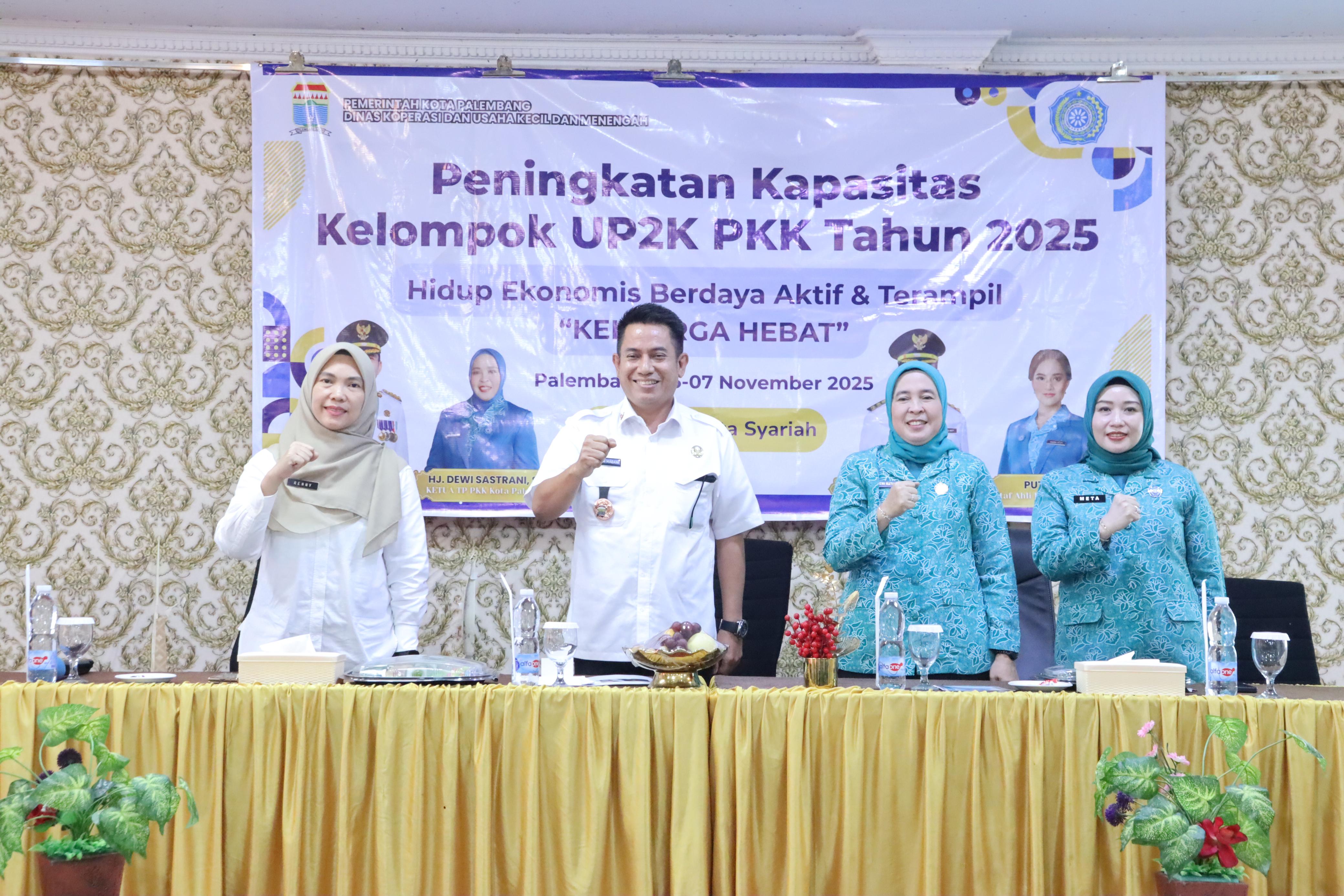 PKK Palembang Siapkan Obat Ampuh Hadapi Tantangan Zaman Lewat Pelatihan UP2K