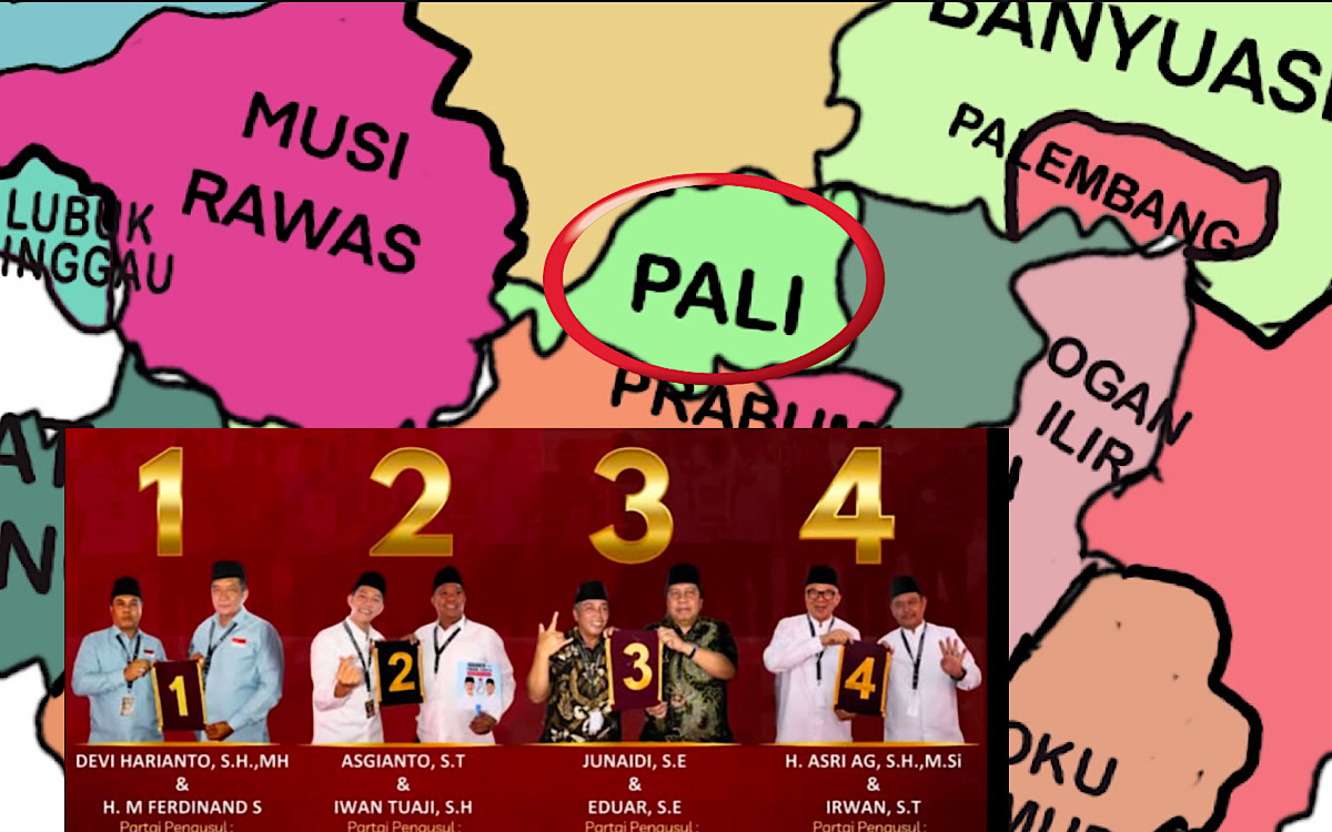 Paslon Pilkada PALI Masing-Masing Punya Quick Count Internal, 4 Paslon Sama-Sama Klaim Kemenangan!  