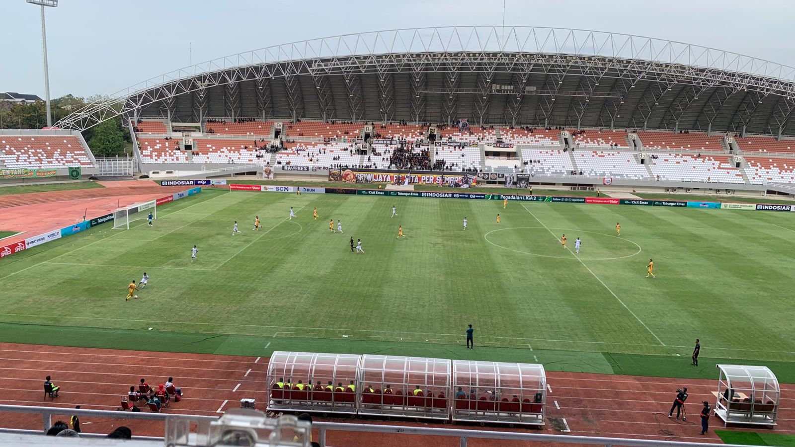 Skor 0-0 Sriwijaya FC Vs Persikota Tangerang, Kontoversi Wasit Batalkan Pinalti di Penghujung Babak Pertama 