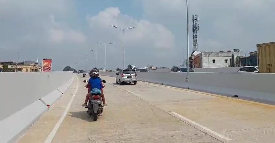 Flyover Sekip Ujung Dibuka untuk Umum, Begini Pesan Kasatlantas Polrestabes Palembang kepada Pengendara