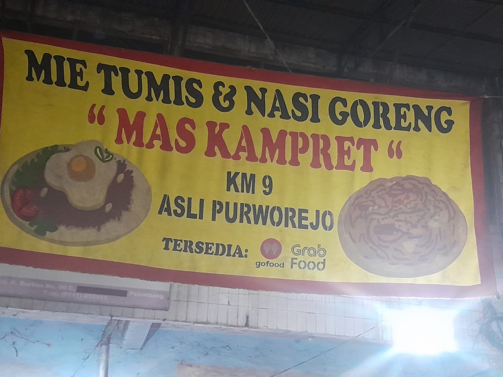 Mie Tumis dan Nasgor Mas Kampret Palembang, Sekali Coba Dijamin Ketagihan