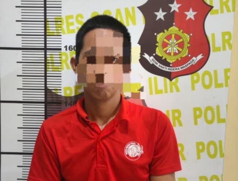 Gegara Bakar Lahan 5 Meter untuk Ditanami Ubi, Seorang Petani di Ibul Besar III Ditangkap Polres Ogan Ilir