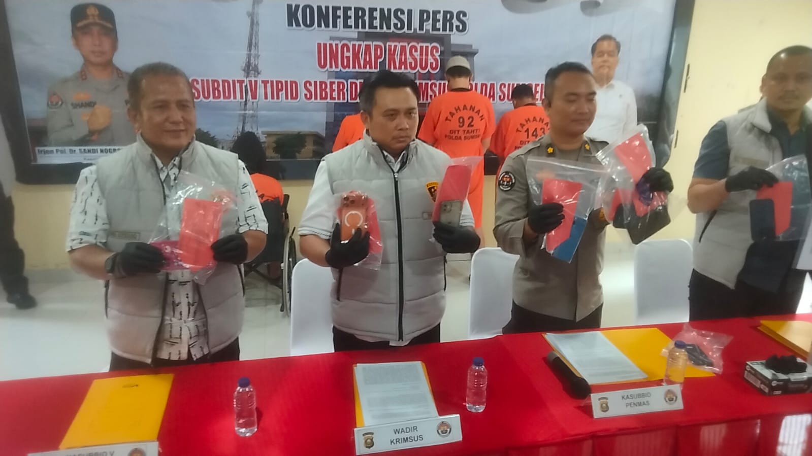 Polda Sumsel Bongkar Sindikat Penjual HP Murah di Mall Palembang Square, Modus Tawarkan Pakai IMEI Turis