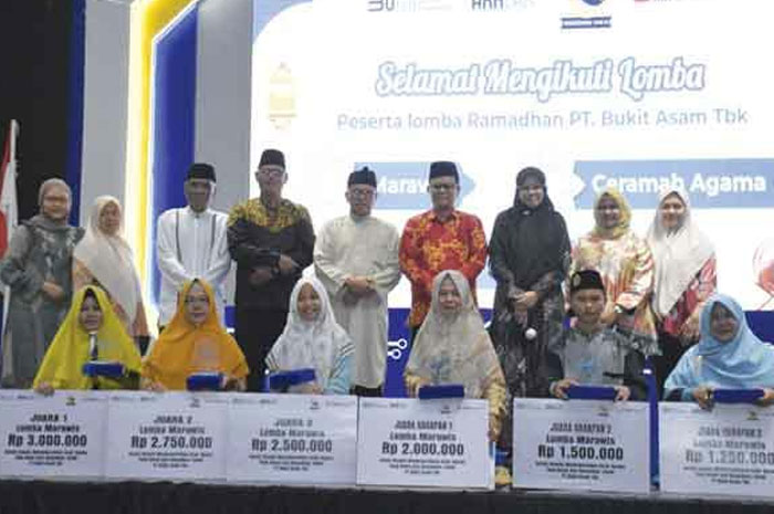 Ini Pemenang Lomba Marawis Ramadan PTBA 1444 Hijriah