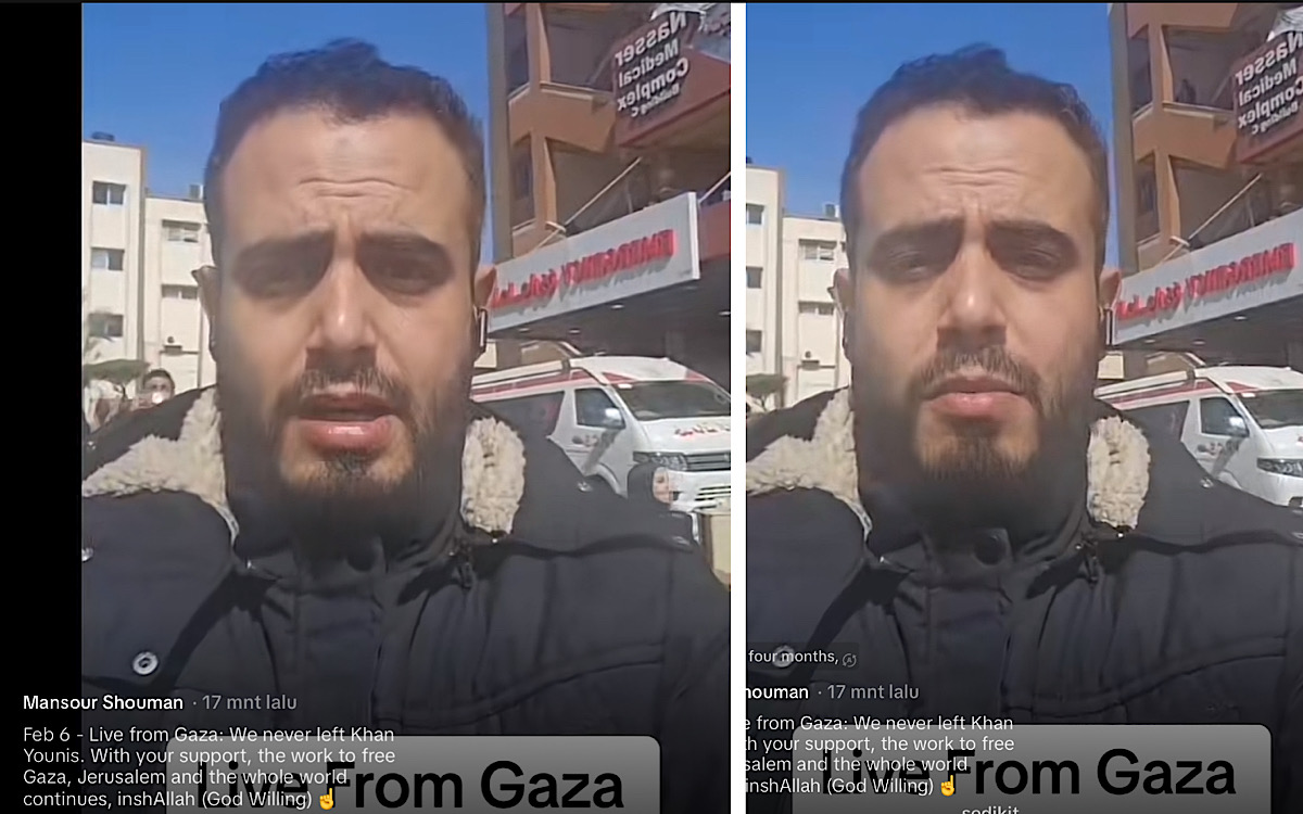 Wartawan Mansour Shouman Sudah Ditemukan, Sembunyi dari Rumah ke Rumah Akhirnya Tiba di Gaza