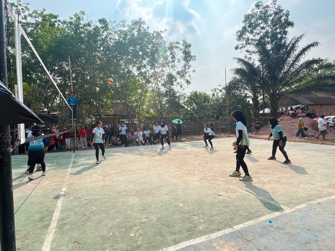 Ini Juara Turnamen Voli Semi Open Desa Cinta Kasih-PT TeL