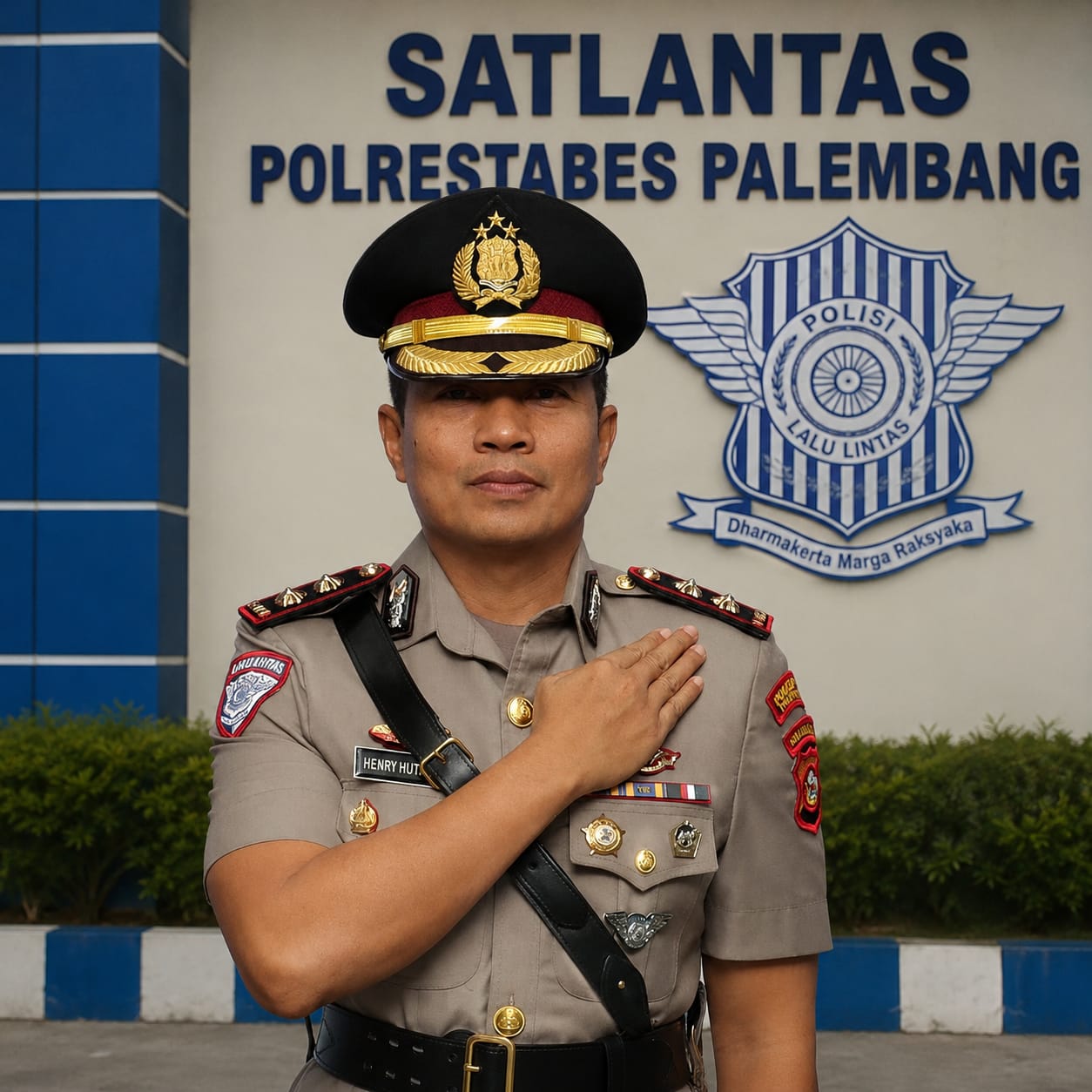 Kembali Satlantas Polrestabes Palembang  Terapkan Tilang Manual, Sasar Pengendara Membahayakan Pengendara Lain