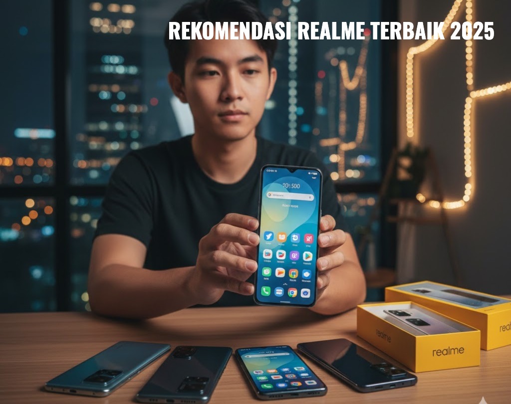 Deretan Hp Realme Terbaru dan Terbaik 2025,  Tawarkan Performa Tinggi