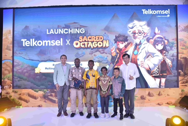 Telkomsel & INA AI Hadirkan Paket Bundel Sacred Octagon: Berani Belajar Numerasi dengan Permainan Ramah Anak