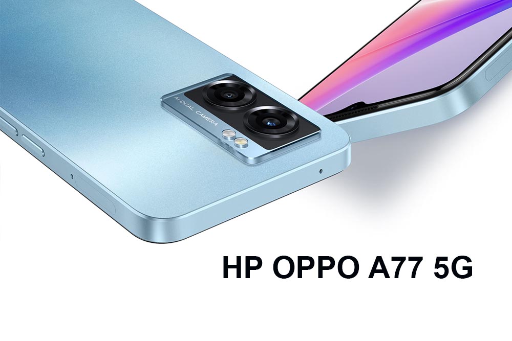 HP OPPO A77 5G Ditenagai Chipset Mediatek Dimensity 810, Performa Lebih Bertenaga