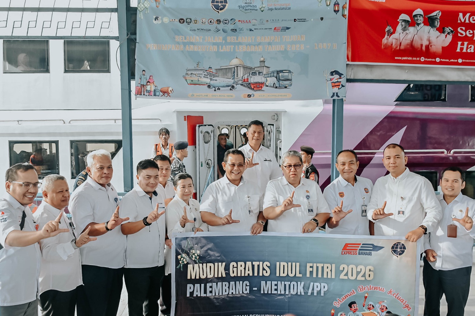 Pastikan Arus Balik Lebaran Lancar, Dirjen Integrasi Transportasi & Multimoda Kunjungi Pelabuhan Boom Baru