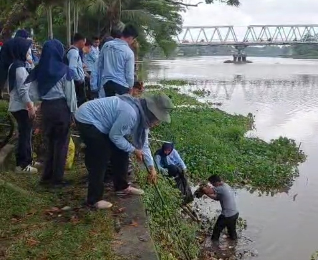 World Cleanup Day 2025, Bupati Muchendi Komandoi Aksi Bersih-Bersih Serentak di OKI